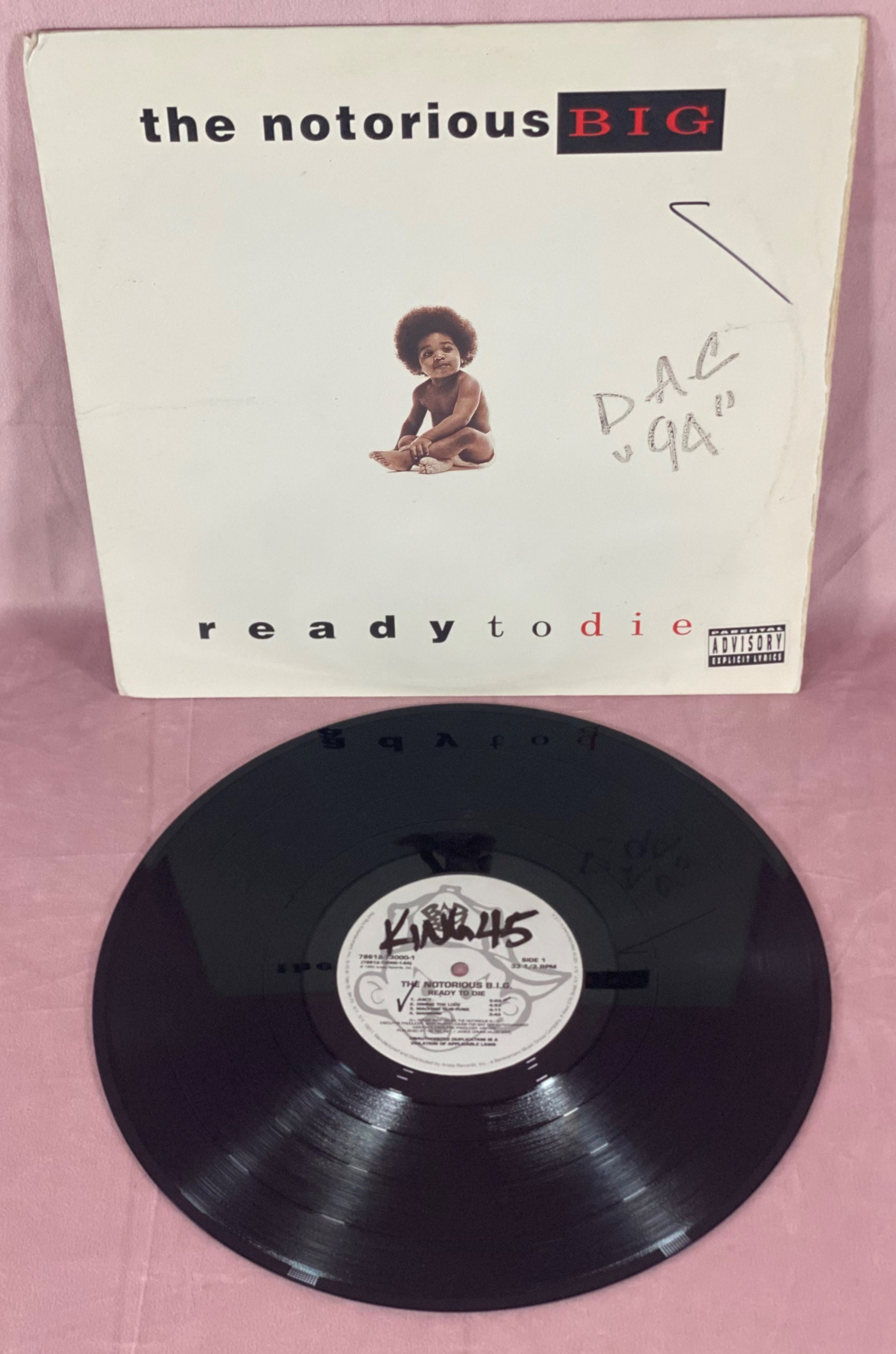 the NOTORIOUS B.I.G. ready to die レア盤 - 洋楽