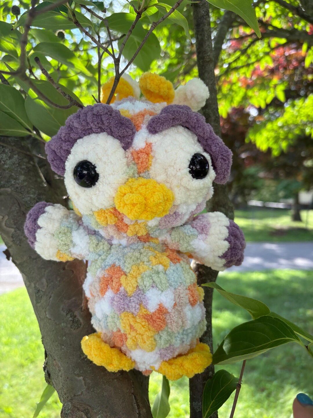 Crocheted Ruby the Mini Ow - Etsy