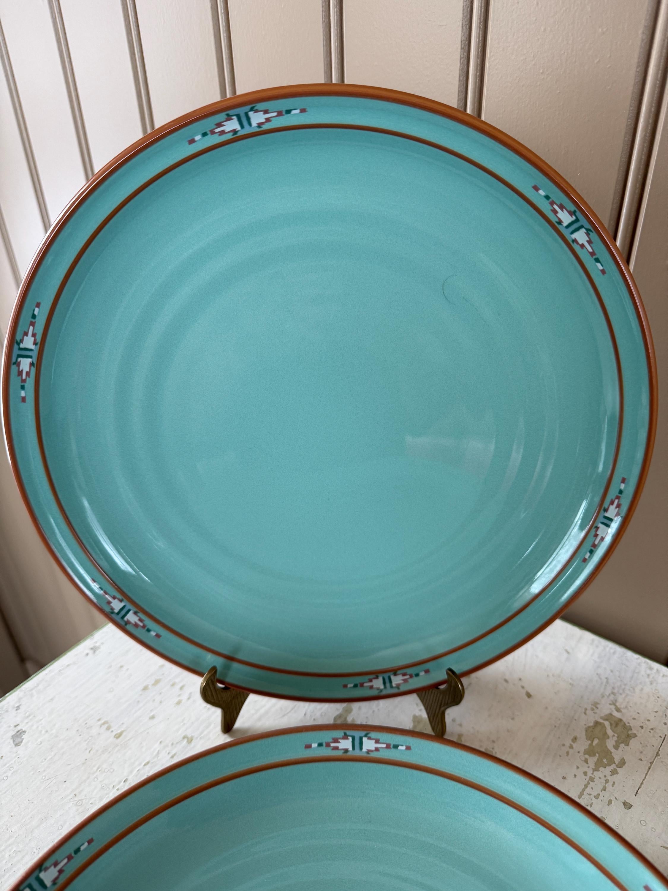 Noritake Boulder Ridge Dinner Plates Stoneware Plates 10 1/4 Inch