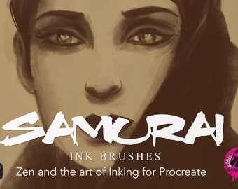 Pinceles de tinta Samurai para Procreate