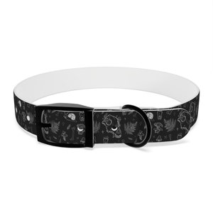 Dark Forest Witch Pattern Dog Collar
