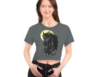 AOP Crop Tee