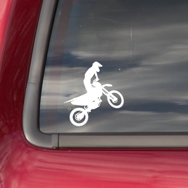Stunt Rider Motorcycle Vinyl Decal Sticker Stunt Rider Motorcycle Vinyl Decal Sticker