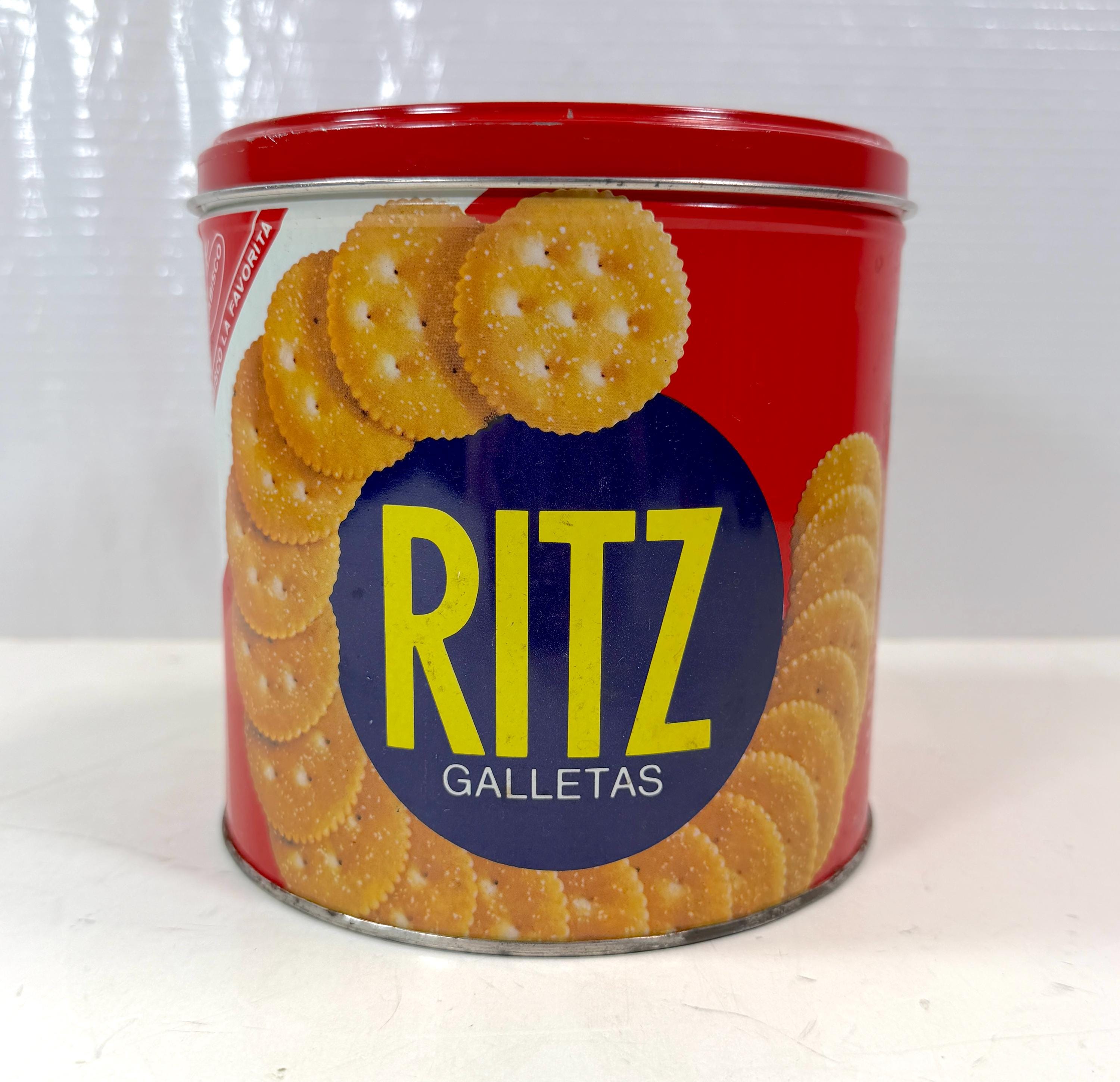 70s Ritz Cracker Tin - Etsy
