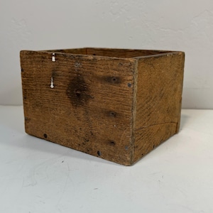 Antique, Vintage Rustic Wood Box,