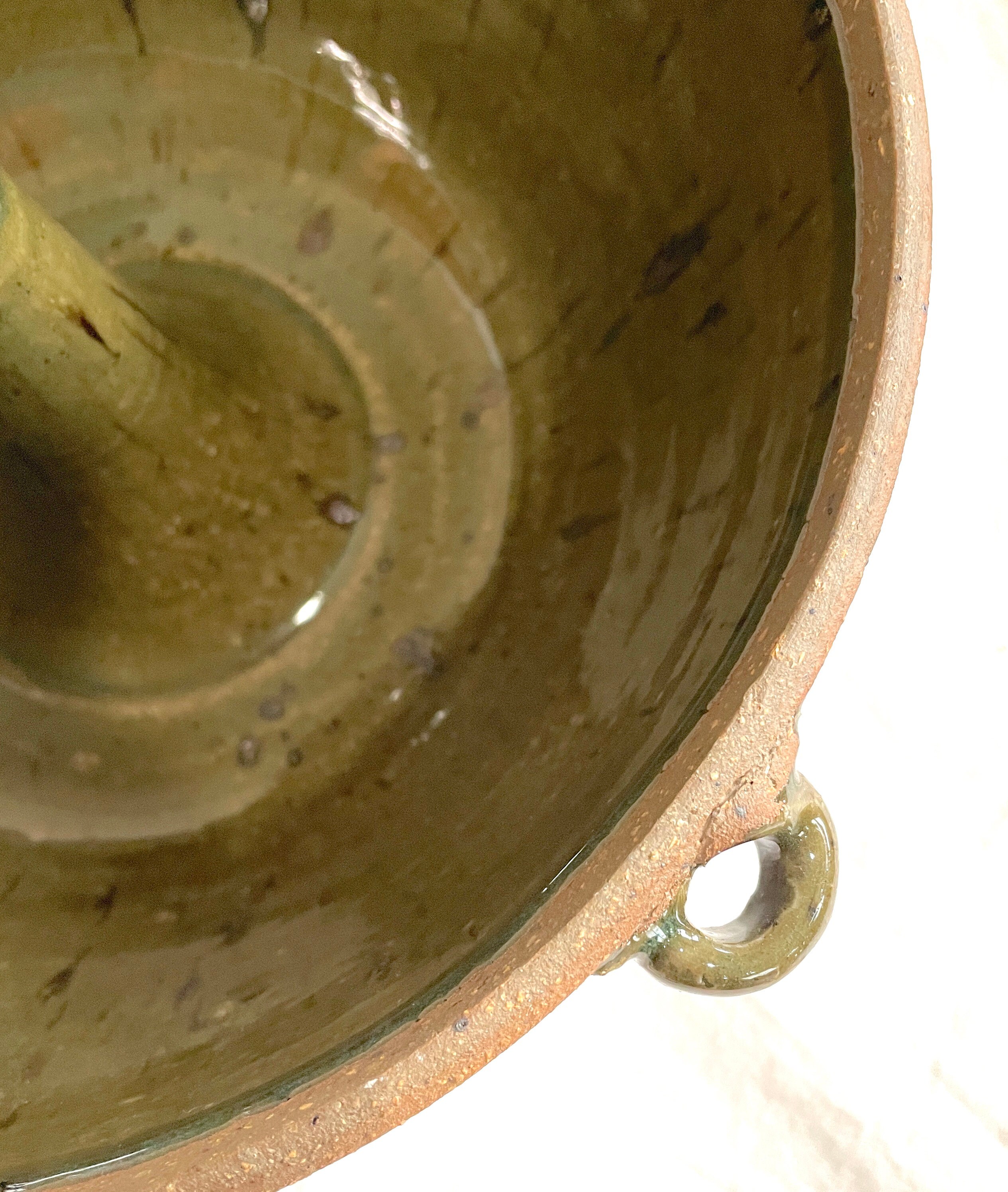 Vintage Handgemachte Keramik Bündchen Kuchenform Kuchentorte | Etsy