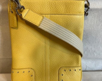 yellow coach purses