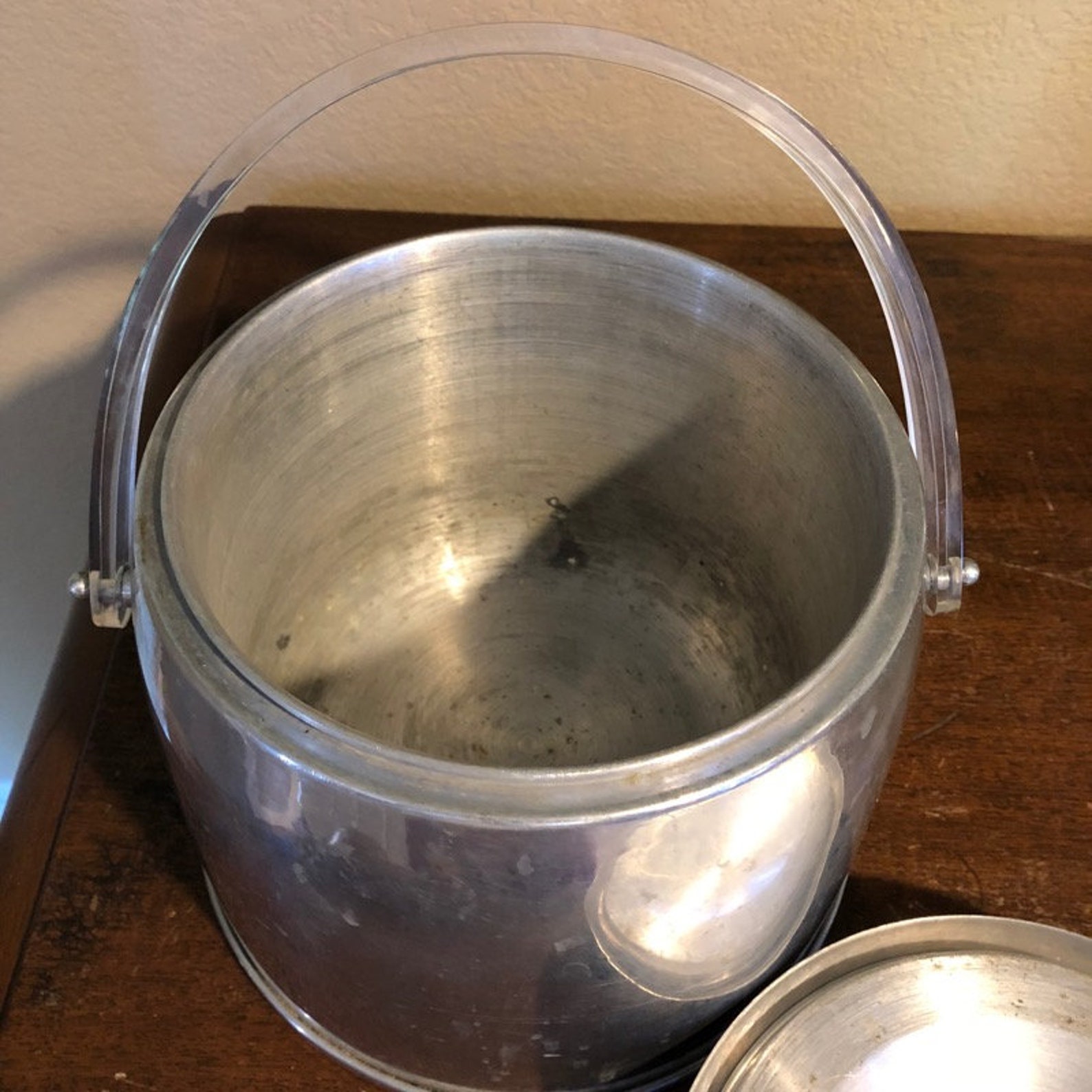 Vintage Aluminum Ice Bucket by Kromex Enduringly Beautiful Etsy