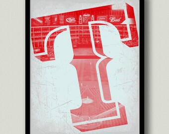 Texas Rangers Printable Art Instant Download
