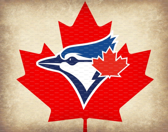 Toronto Blue Jays Poster Toronto Blue Jays Art Blue Jays Etsy