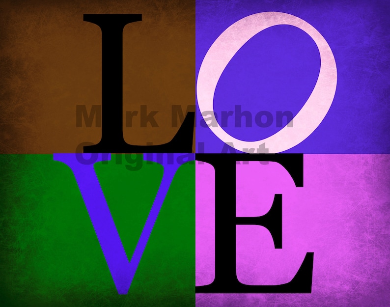 LOVE Sign LOVE Letters LOVE Philadelphia Printable Art Etsy