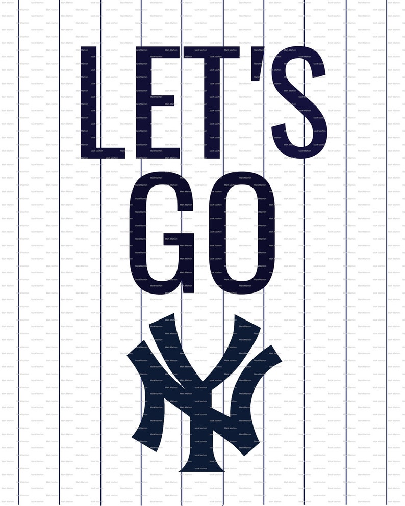 New York Yankees Printable New York Yankees Art Yankees | Etsy
