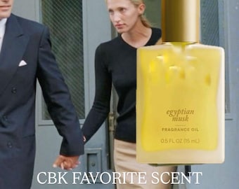 Egyptian Musk Perfume Oil – Long Lasting Roll-On Fragrance | Soft Clean Musk Attar | Arabian Perfume Oil CBK scent Carolyn Kennedy perfume