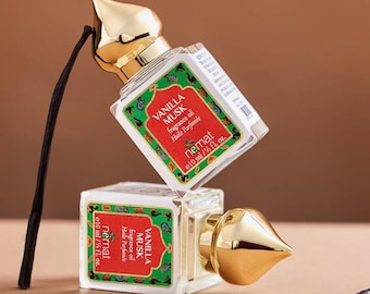 Huile de parfum vanille et musc | Parfum de peau chaud et douillet | Parfum en bouteille | Huile de parfum féminine douce 5 ml