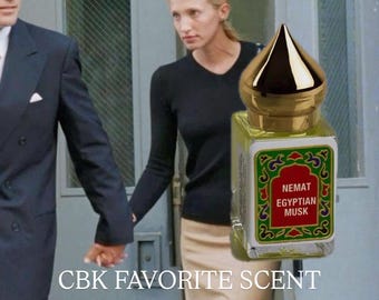 Egyptian Musk Perfume Oil – Long Lasting Roll-On Fragrance | Soft Clean Musk Attar | Arabian Perfume Oil CBK scent Carolyn Kennedy perfume