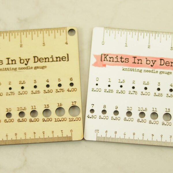 Crochet Gauge Check Etsy