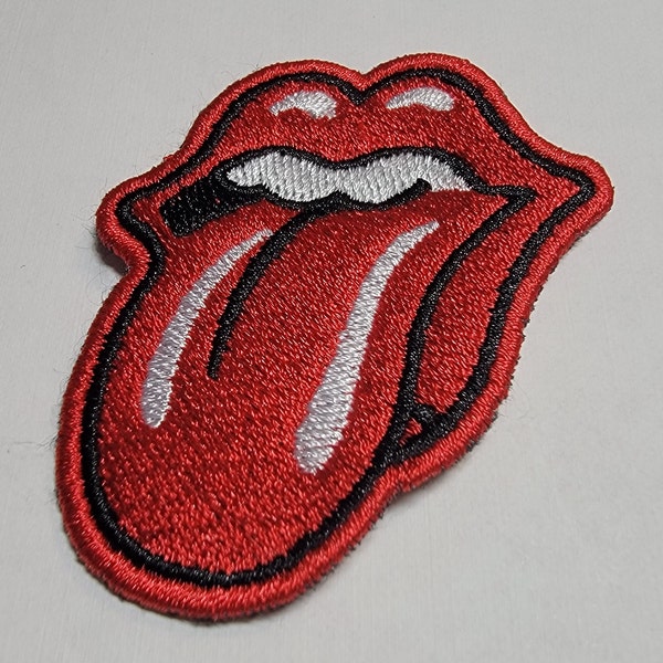 Rolling Stones Patch, Kiss Tongue, Band, Gene Simmons,