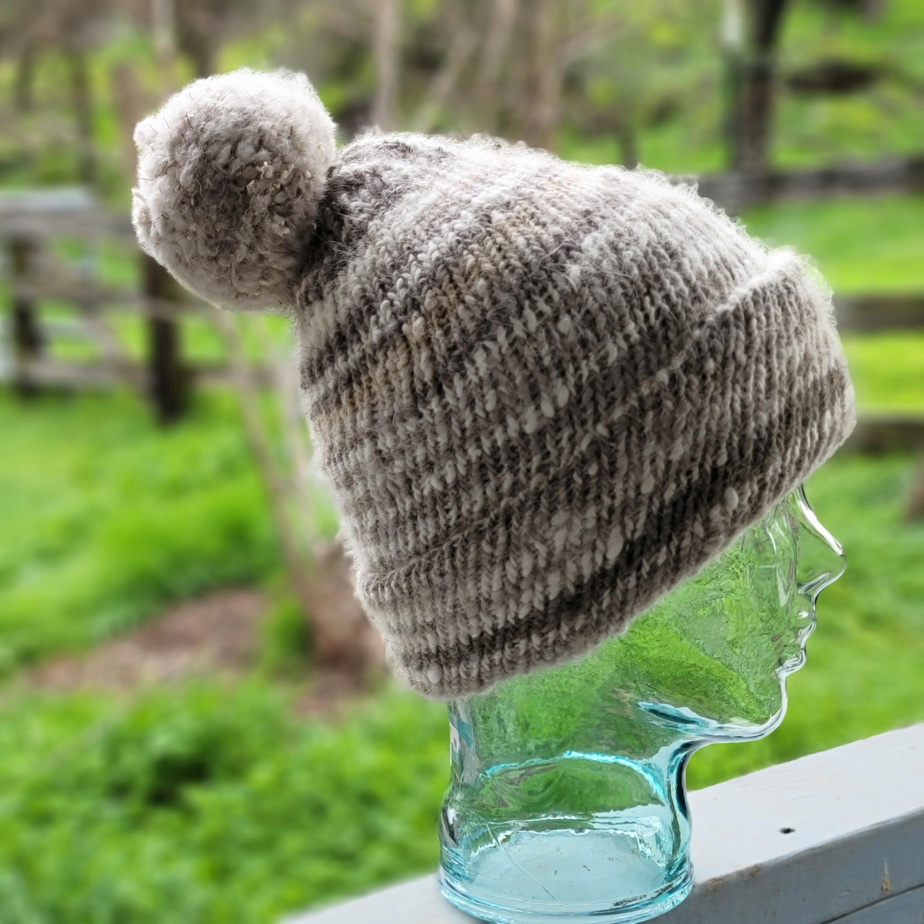 VTG ITALIAN ANGORA RABBIT FUR  BEANIE Angora Rabbit Hat - Etsy main image 3