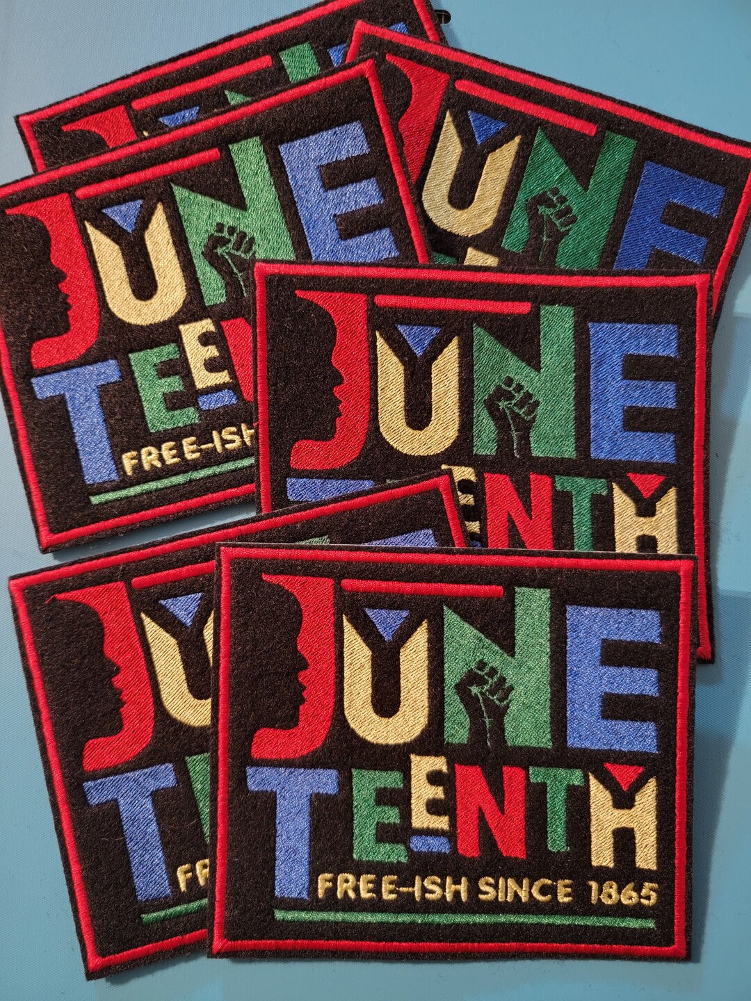 Juneteenth Patch Juneteenth Embroidery Patches, June 1865, Juneteenth, Freedom Day - Etsy