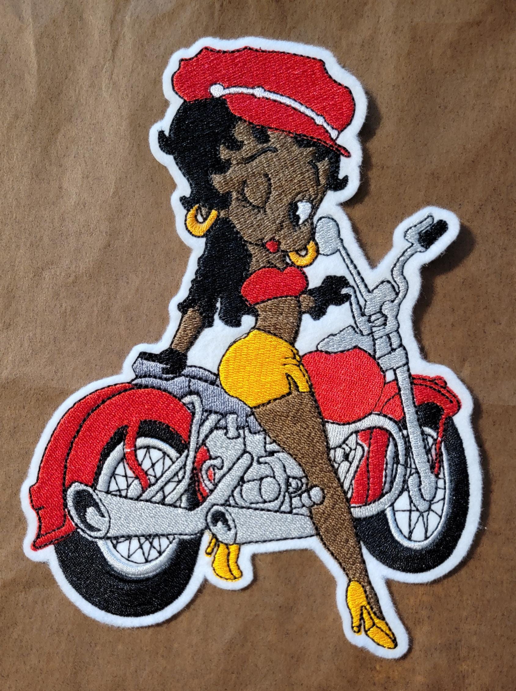 Patches Betty Boop Patch Motorcycle - Etsy
