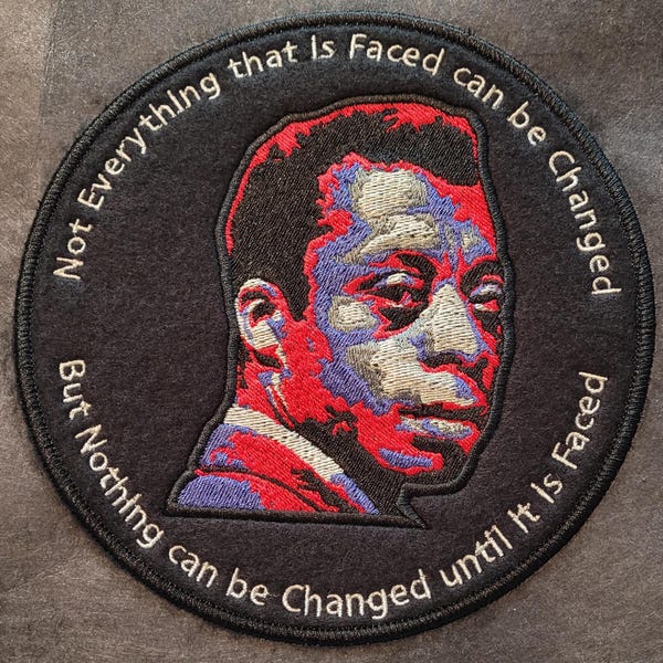 James Baldwin Patch: Black History Icon, Civil Rights Leader