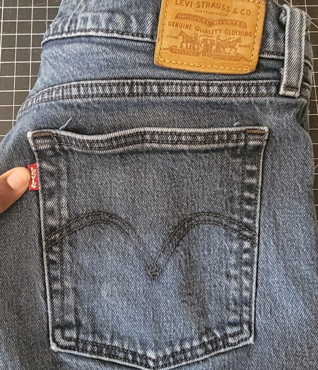 Levi's Premium, Big E, Wedgie, Straight Leg, Size 30 Levi's Premium, Big E, Wedgie, Straight Leg, Size 30