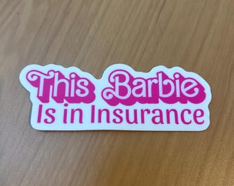 Esta Barbie está en la etiqueta del seguro