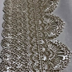 Edible 3 X large Strips bulk buy Sugar Laces Cake Lace cupcake lace Vintage Wedding birthday Anniversary tea party Art decor sweet dish image 5