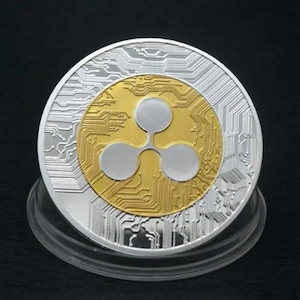 Ripple / XRP One Ounce Novelty Collectors Coin in Protective Plastic ...