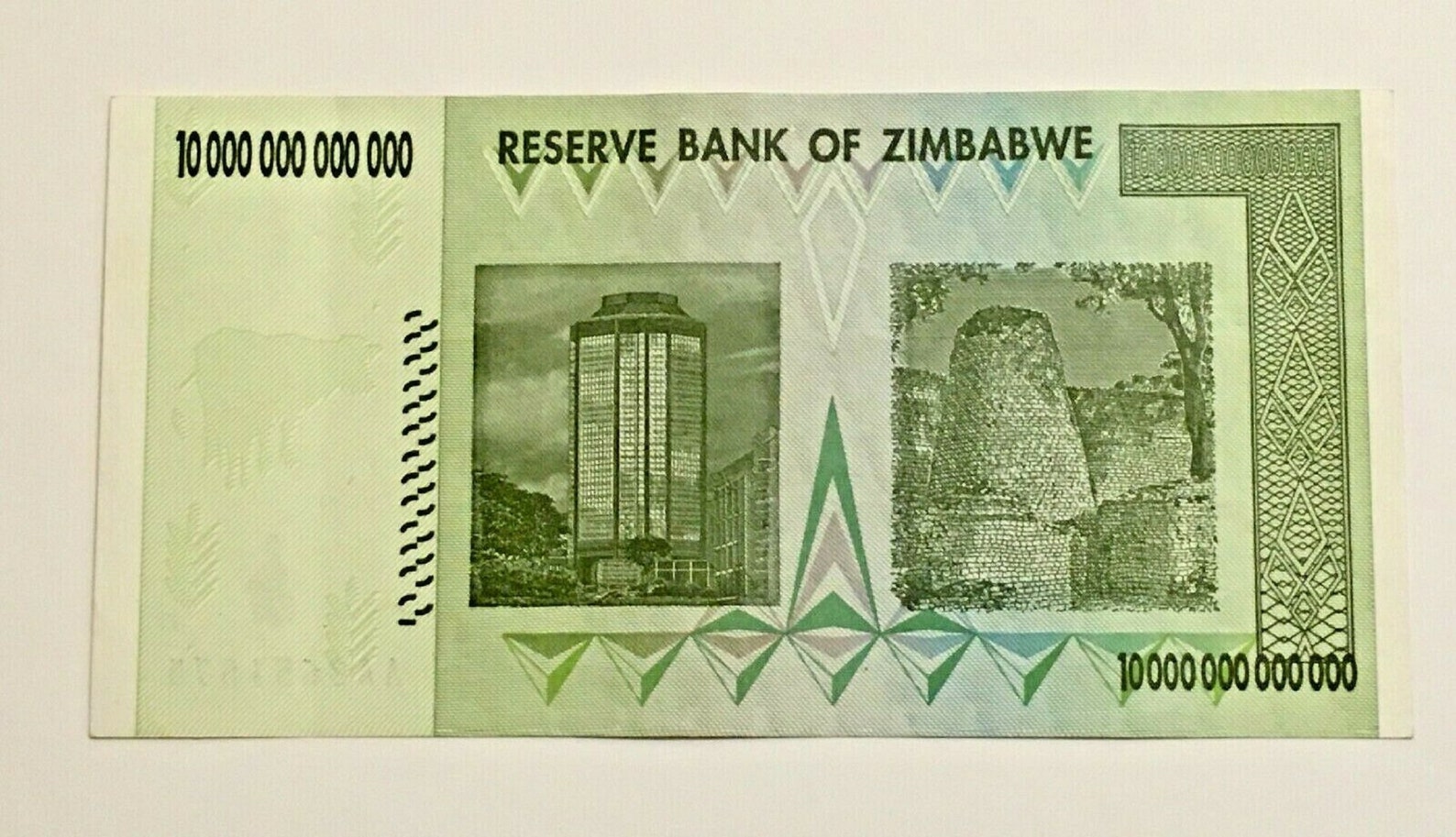 100 Trillion Zimbabwe Dollars Ten 10 X 10 Trillion UNC Zim Etsy