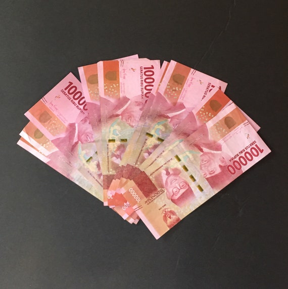 One Million Indonesia Rupiah 10 X 100000 IDR Circulated Etsy one-million-indonesia-rupiah-10-x-100000-idr-circulated-etsy
