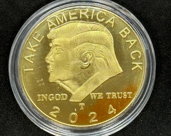 Trump 2024 Commemorative Coin: &quot;Save America Again&quot; Collector&#39;s Item