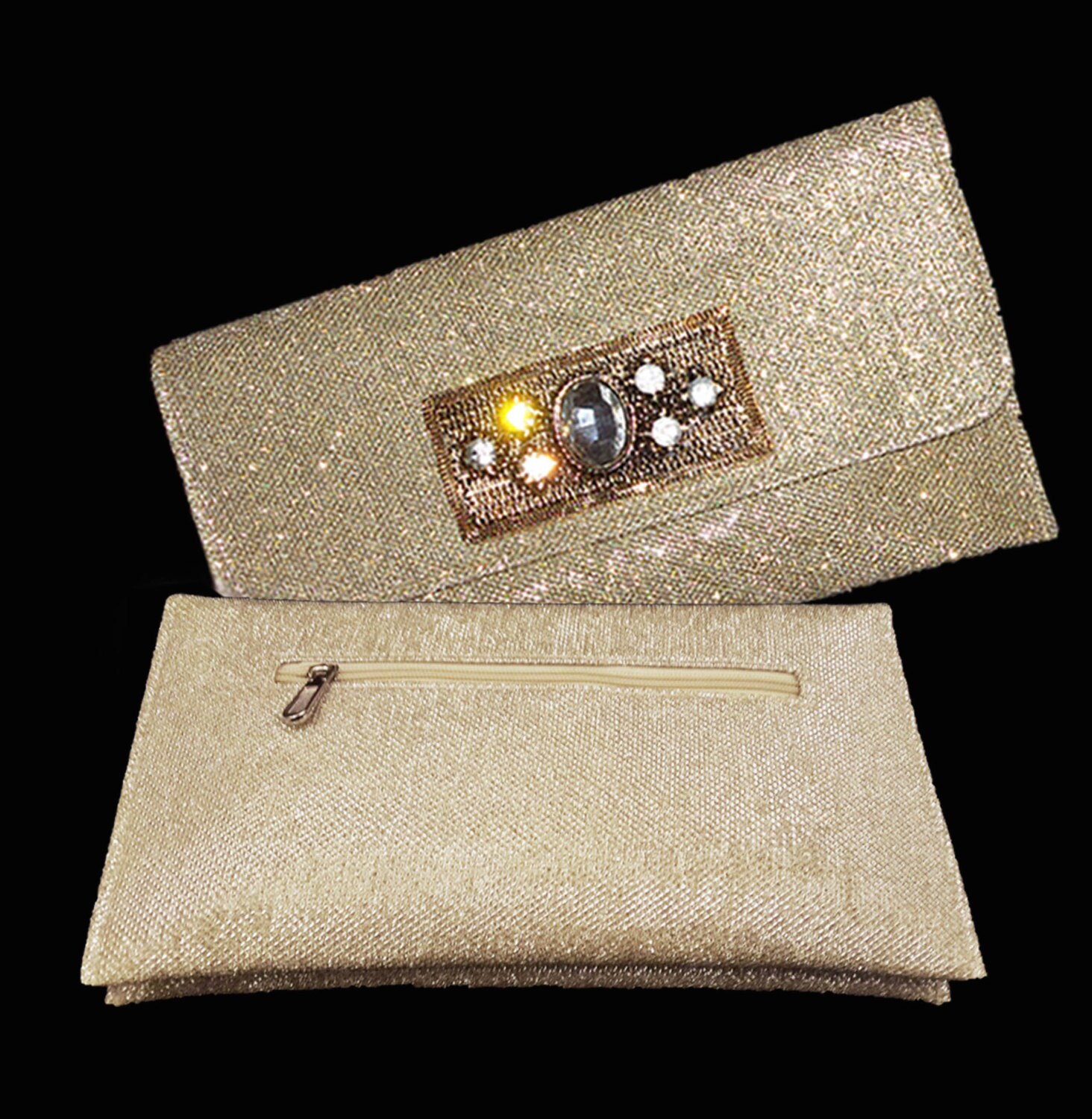Gold Oversized Envelope Clutch Purse Bridal Clutch Bridal Etsy