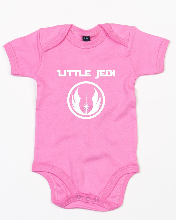 Little Jedi Baby Grow Boy Girl Vest Cute Star Wars Gift Etsy UK
