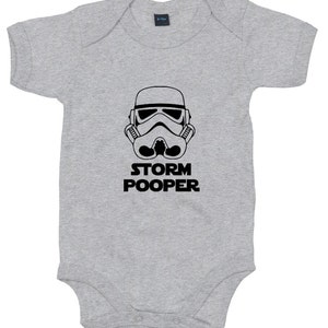 Storm Pooper baby grow vest cute Star Wars gift image 4