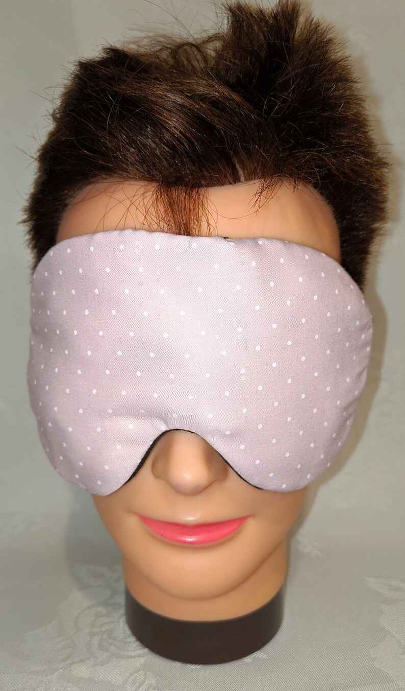 1 X Handmade Mini Polka Dot Cotton Sleep Eye Mask Blindfold Etsy