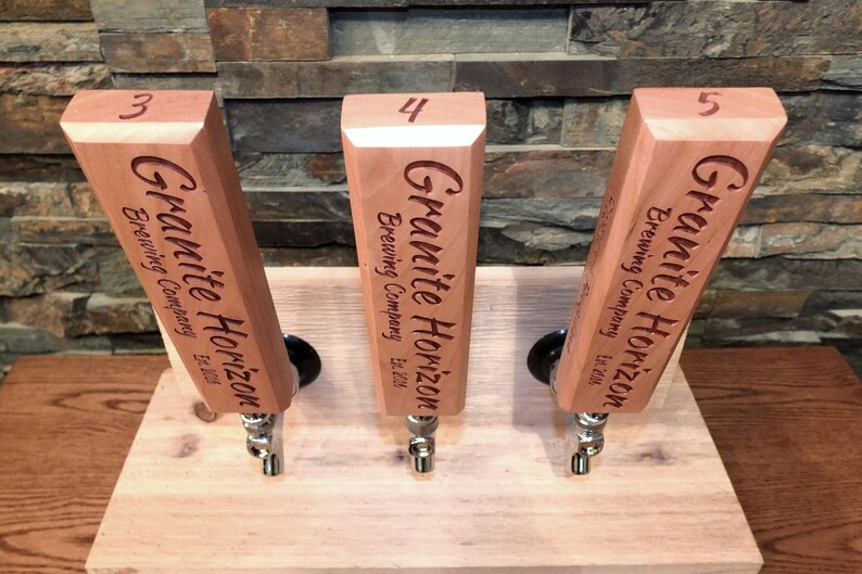 Custom Tap Handles. Laser Engraved Tap Handles for the Craft Etsy
