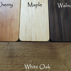 Periodic Table Cutting Board. Periodic Table Engraved on Maple, Walnut, Cherry or White Oak Wood. image 5