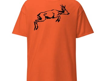 Whitetail Deer Flight T-Shirt: Hunter Wildlife Graphic Tee