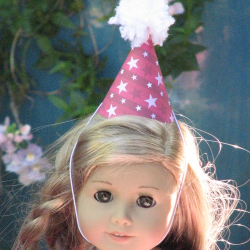 Handmade Doll Party Hats American Girl Doll Themed Girl Etsy