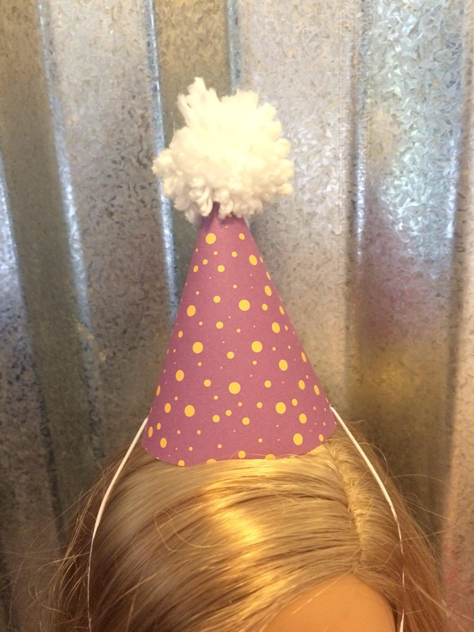Doll Party Hats Rapunzel Tangled Princess Theme Fit American Etsy