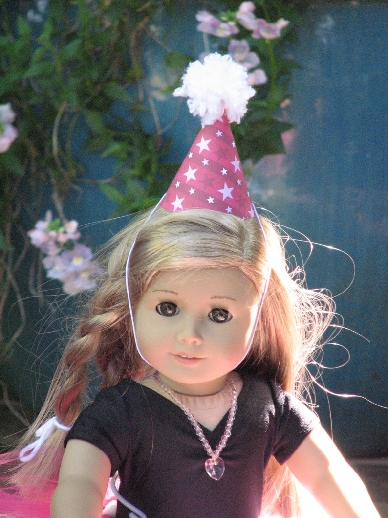 Handmade Doll Party Hats American Girl Doll Themed Girl Etsy