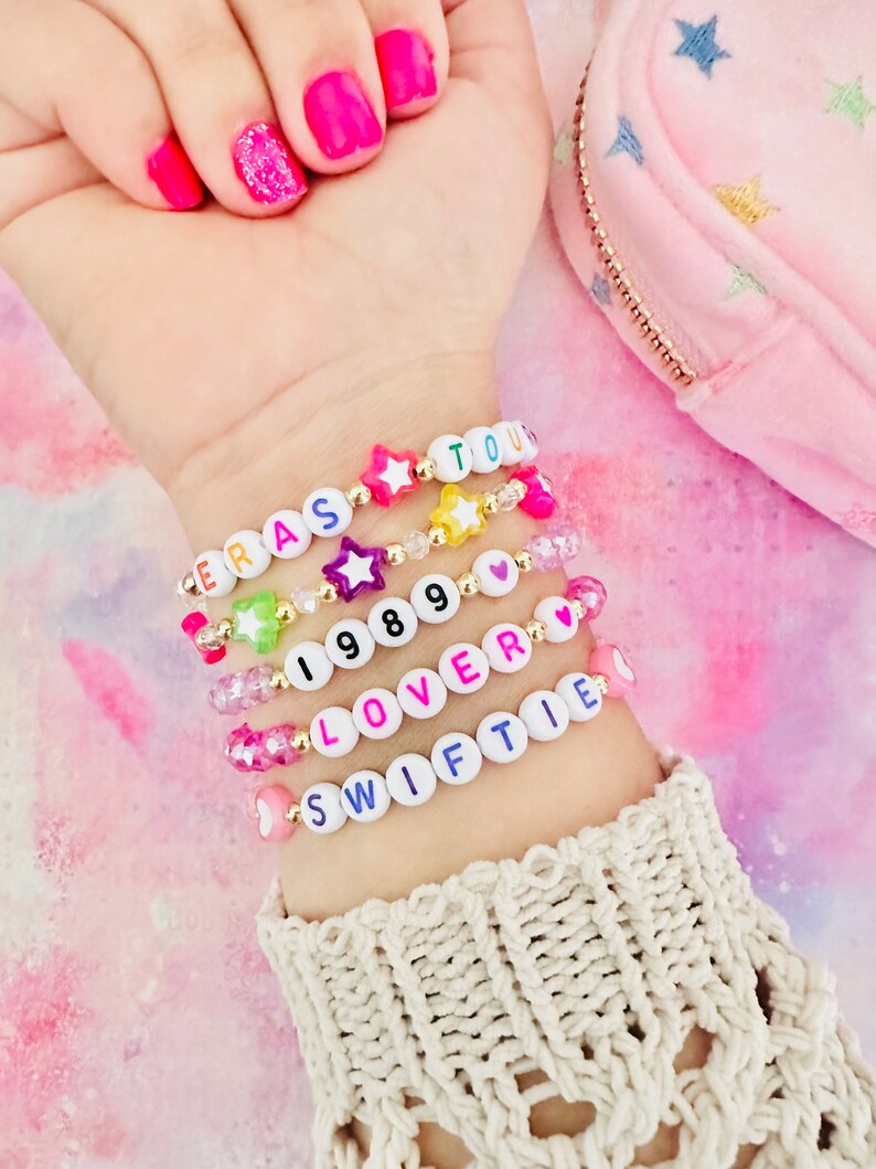 Swiftie Merch Bracelets Eras Tour Bracelet Taylor Swift Etsy