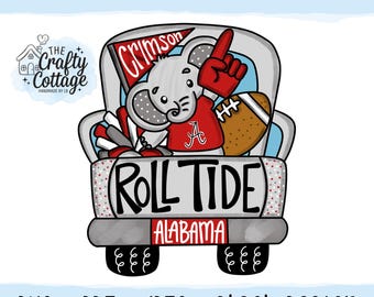 Sjabloon deurhanger Alabama: digitaal bestand