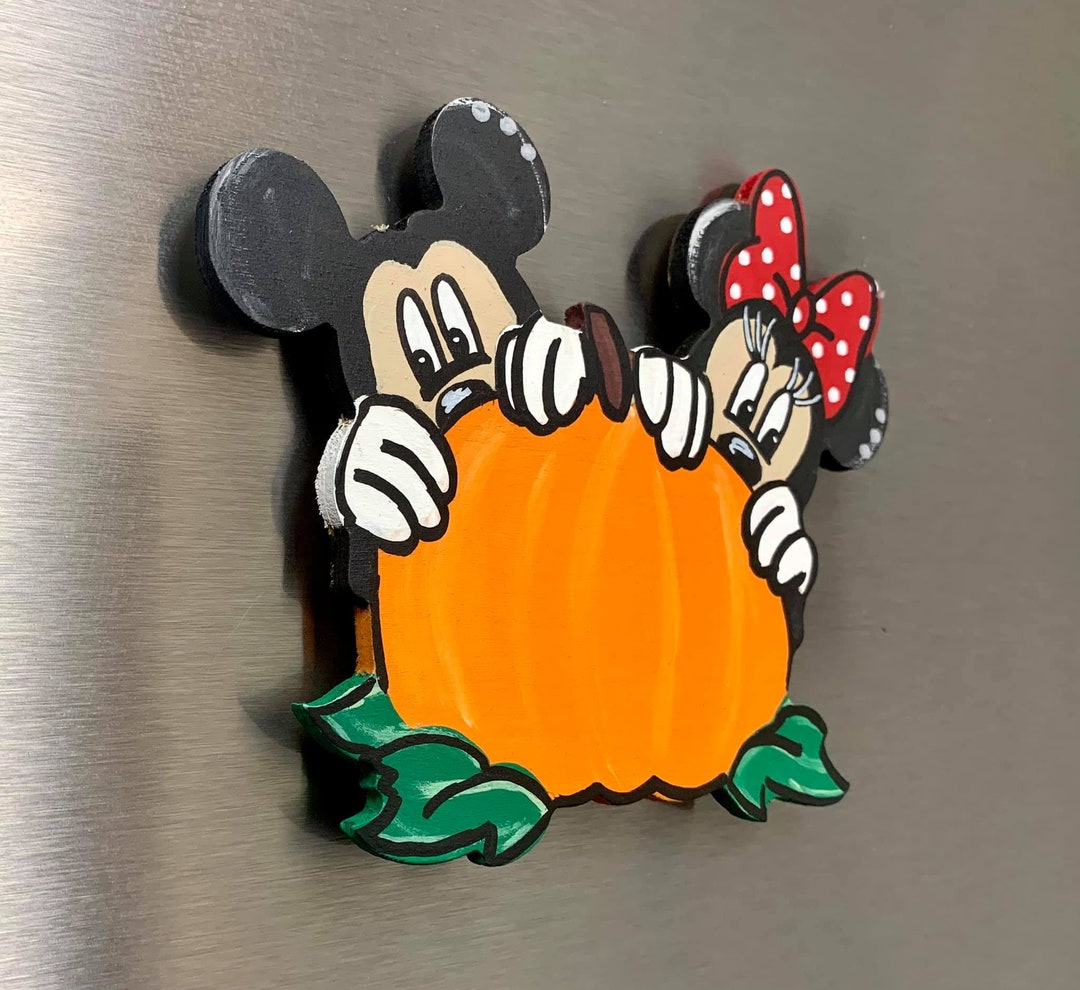 Disney Mickey and Minnie Fridge Etsy