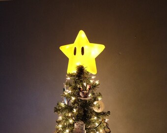 Large Power Star Christmas Tree Topper