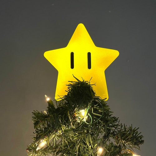 Power Star Christmas Tree Topper