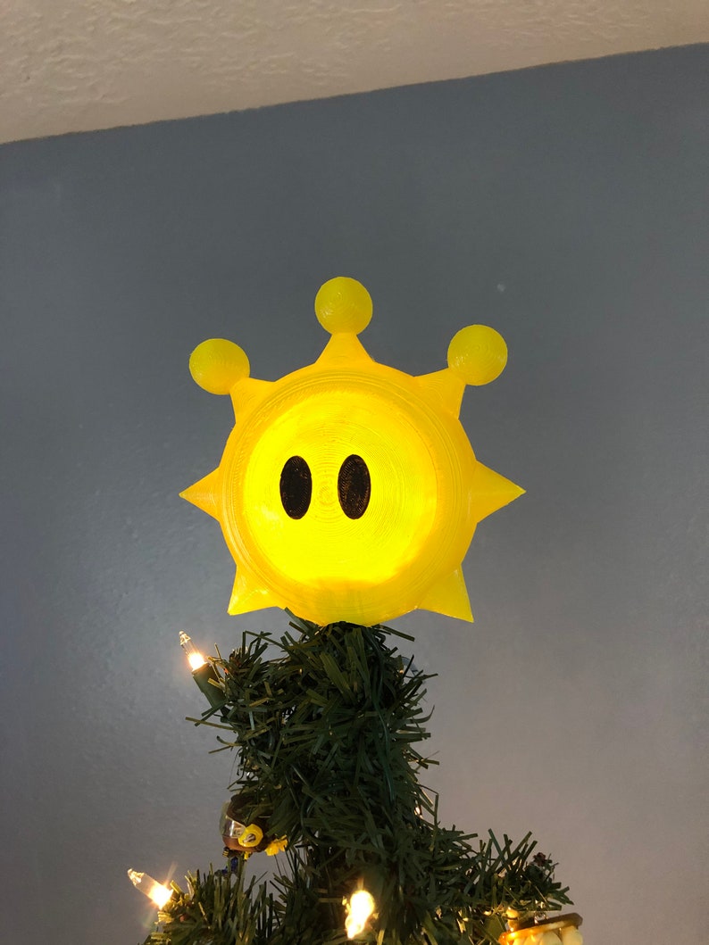 Mario Shine Sprite Tree Topper