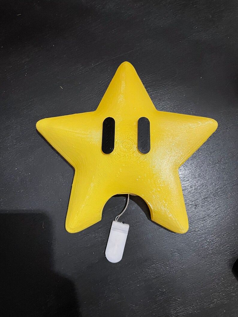 Large Power Star Christmas Tree Topper image 3