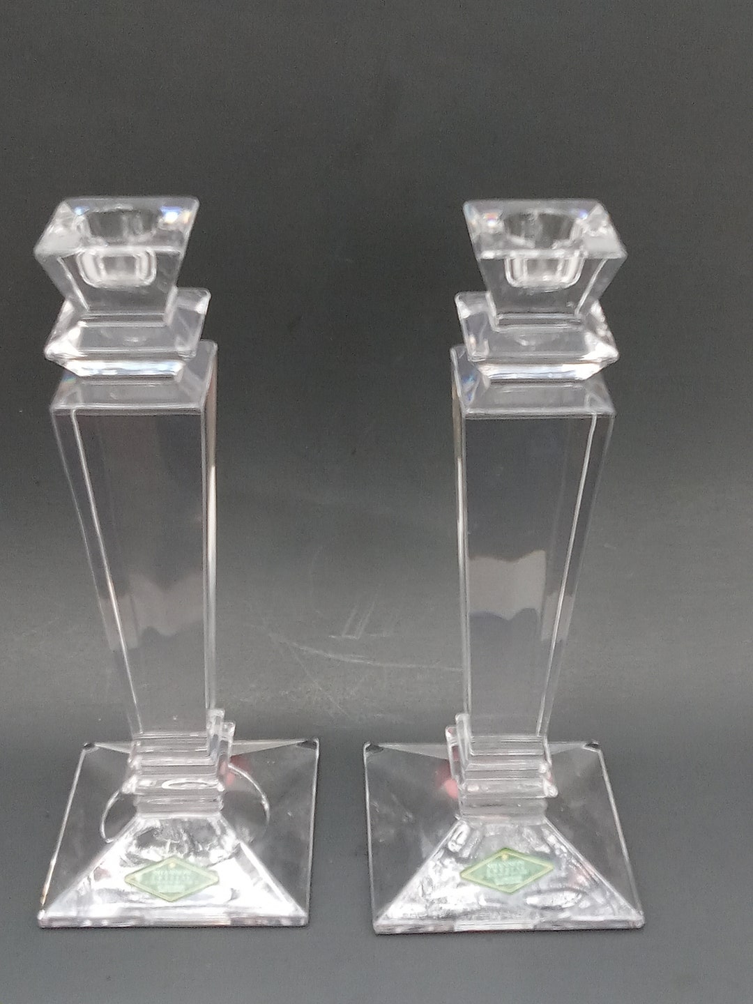 Vintage Shannon Crystal Designs of Ireland 24% Lead Crystal Candle ...